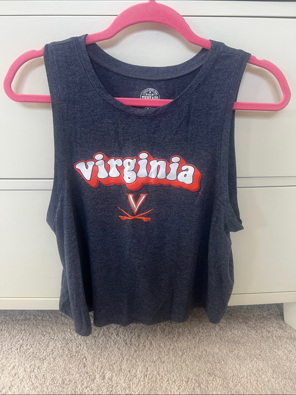 University of Virginia tank top medium